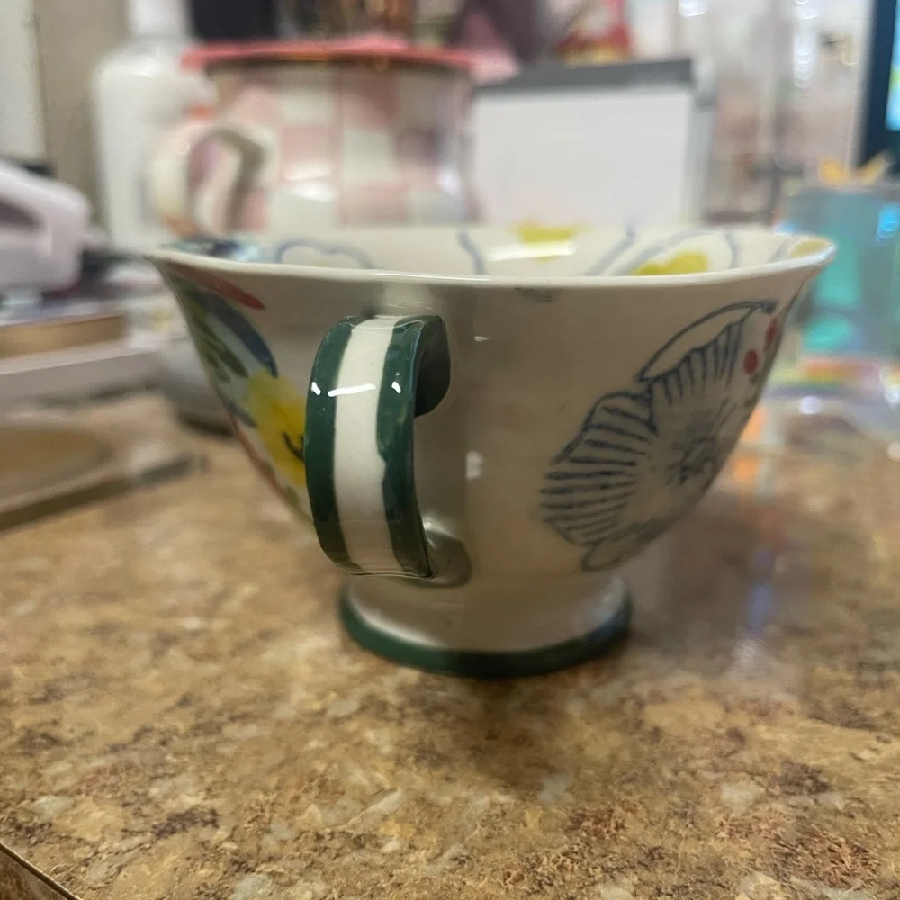 Anthropologie Sissinghurst Castle Stoneware Mug